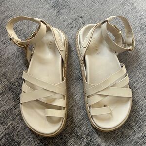 ALOHAS Buckle Up Gladiator Sandals